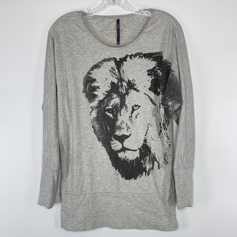 Vigoss Lion Long Sleeve Shirt Size XL